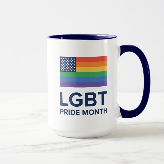 Caneca Mês do Orgulho LGBT| Estados Unidos (Direita)