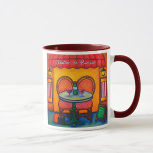 Caneca Mesa para dois em Paris Coffee Mug