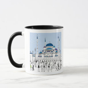 Caneca Mesquita azul