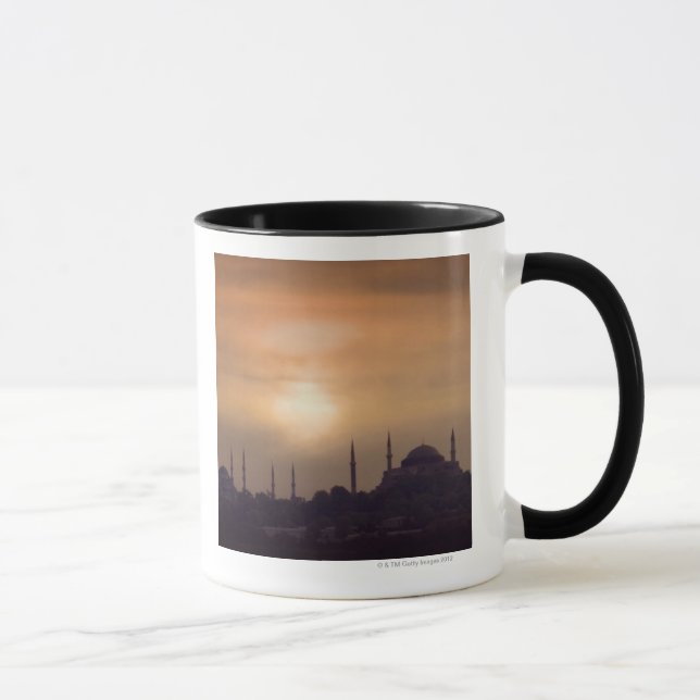 Caneca Mesquita azul e Hagia Sophia Turquia, Istambul (Direita)