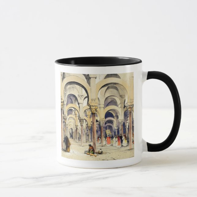 Caneca Mesquita em Córdova, dos "esboços da espanha", (Direita)