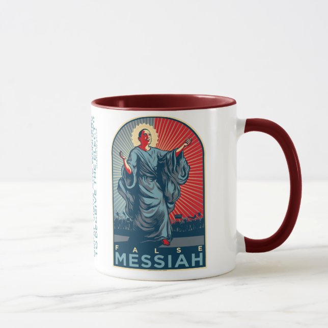Caneca Messias falsas de Obama (Direita)