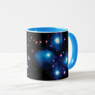 Caneca Messier 45 Pleiades Star Cluster NASA Foto Espacia