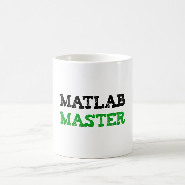 Caneca mestra da novidade de Matlab (Centro)