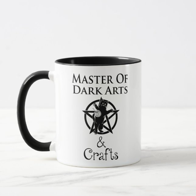 Caneca Mestre de Artes e Artesanatos Escuros (Esquerda)