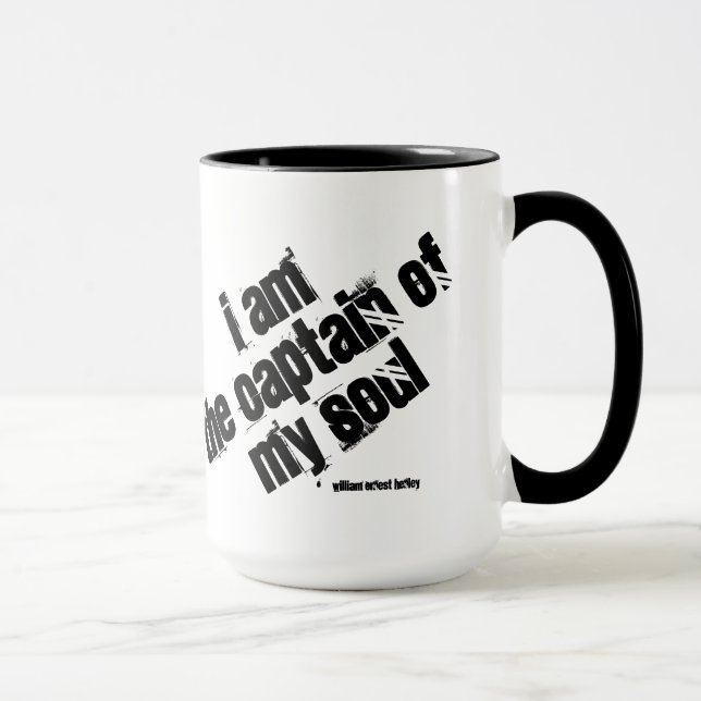 Caneca Mestre de minhas Destino-Citações (Direita)