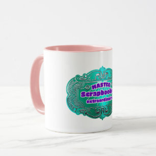 Caneca "Mestre Scrapbooker Extraordinaire"