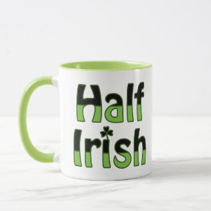 Caneca Metade do irlandês