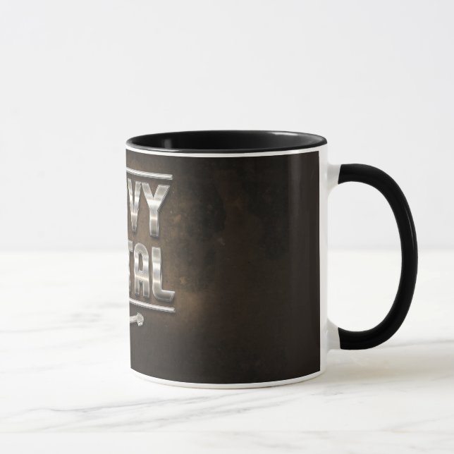 Caneca "Metal pesado" (Direita)