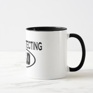 Caneca Metal que detecta t-shirt e presentes do pai