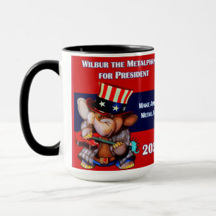 Caneca Metalfant para o Presidente 2024 Mug