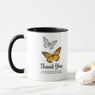 Caneca Metamorfose do Amor - Um Obrigado do Coração