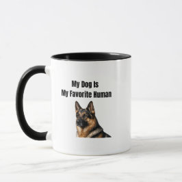 Caneca Meu Cachorro é Meu Humano Favorito