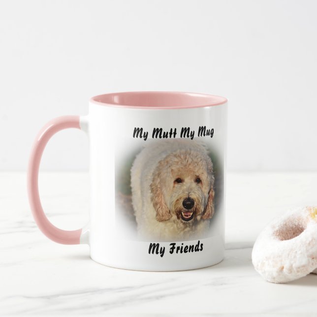 Caneca Meu Cão Meu Caneco Meus Amigos. (Com Donut)