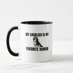 Caneca Meu Cavalier É Meu Humano Favorito