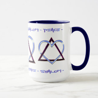 Caneca Meu Coração Judeu