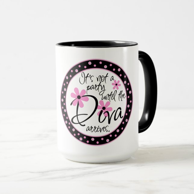 Caneca Meu Diva Mug (Frente Esquerda)