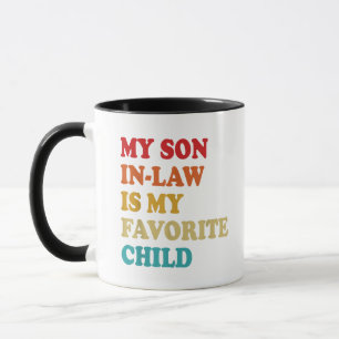 Caneca Meu Filho De Direito É Meu Filho Favorito