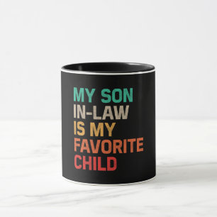 Caneca Meu Filho De Direito É Meu Filho Favorito