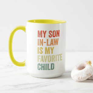 Caneca Meu Filho De Direito É Minha Família Favorita Engr