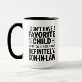 Caneca Meu Filho Político é Definitivamente Meu Filho Fav