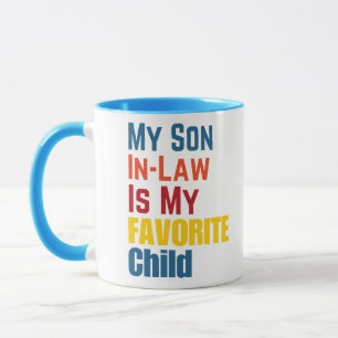 Caneca Meu Genro É Meu Filho Favorito Divertido Retro