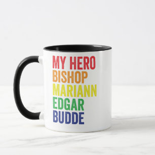 Caneca Meu Herói Bispo Mariann Edgar Budde Trans LGBT