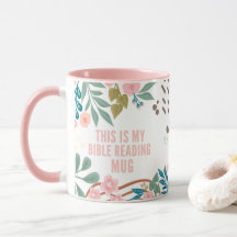 Meu Nome Personalizado de Abstrato Floral de Leitu