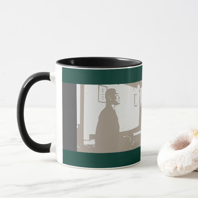 Caneca Meu Professor de Yoga Favorito (Com Donut)