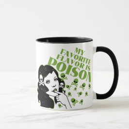 Caneca Meu sabor favorito é veneno