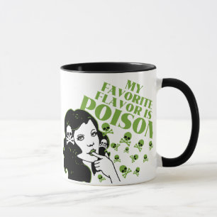 Caneca Meu sabor favorito é veneno