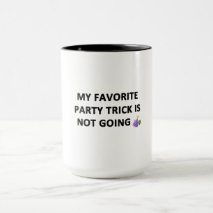 Caneca Meu Truque de Festa Favorito