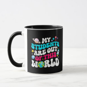 Caneca Meus Alunos Estão Fora Deste Professor Espacial Mu
