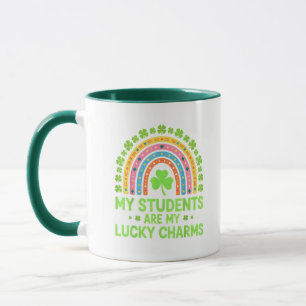 Caneca Meus Alunos são Meus Amuletos da Sorte Professor S