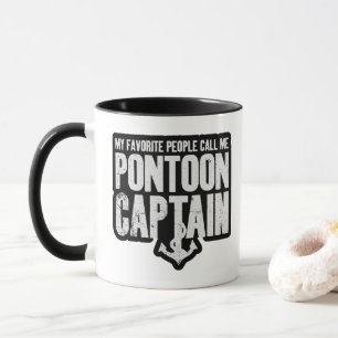 Caneca Meus Amados Me Chamam de Capitão do Pontão
