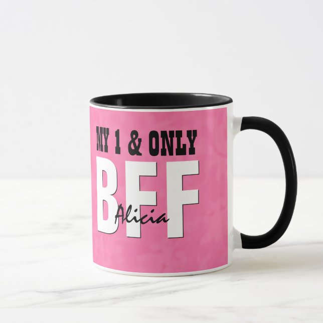 Caneca Meus e somente nome feito sob encomenda V21 do (Direita)