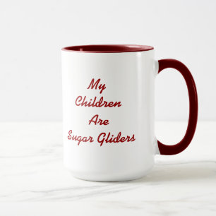 Caneca Meus Filhos São Glantes De Açúcar