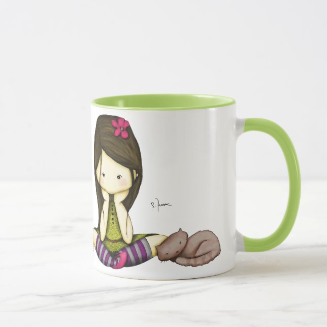 Caneca Meus gatinho e I (Direita)