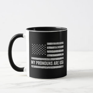 Caneca Meus Prêmios São Engraçados Usa Quarto de Julho
