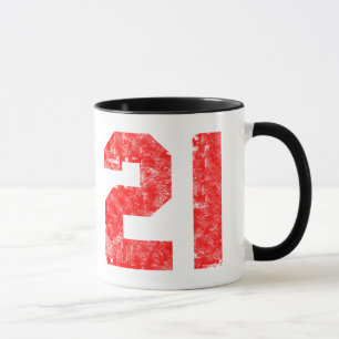 Caneca Meus presentes de aniversário de 21 anos