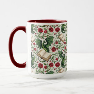 Caneca Meus Primeiros Amores - Dragões e Livros
