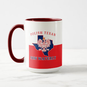Caneca Mew o Texan polonês de Waverly
