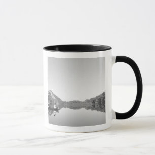Caneca México, guarda-parque do CONANP patrulha com seu f