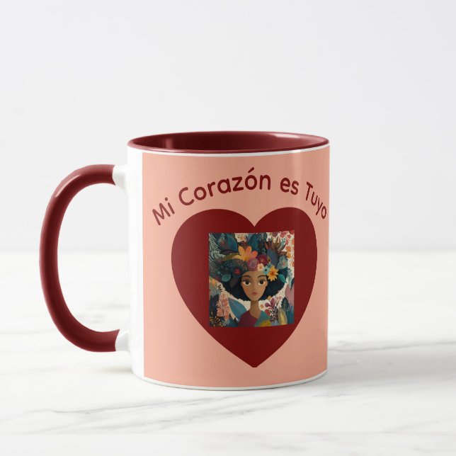Caneca Mi Corazón es Tuyo  (Esquerda)