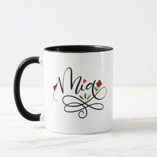Caneca Mia, Mão - Letra