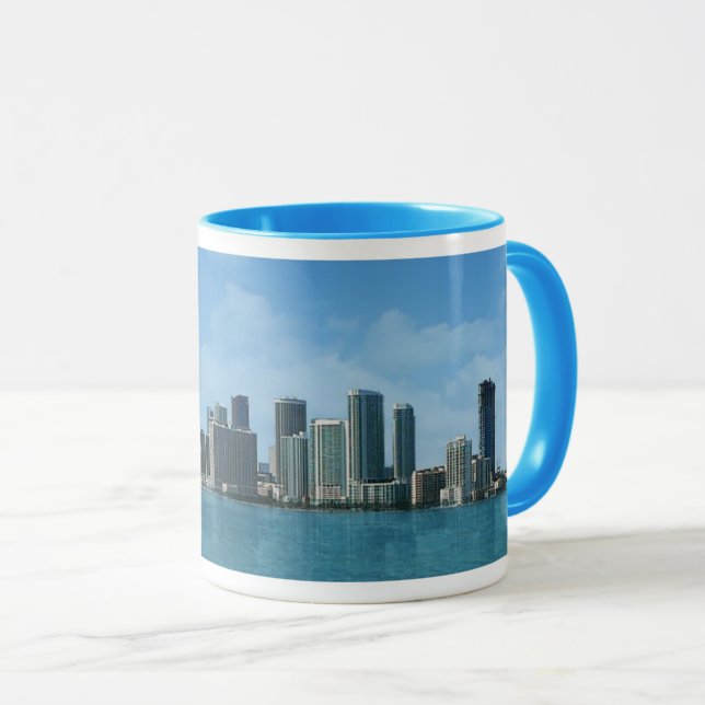Caneca Miami Skyline (Frente Esquerda)
