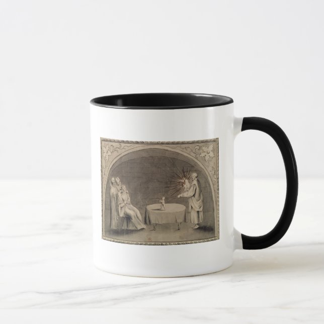 Caneca Michel de Nostradame e Catherine (Direita)