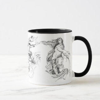 Caneca Michelangelo Titian e Raphael (11 onças)