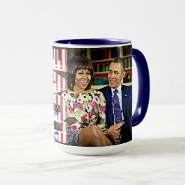Caneca Michelle & Barack Obama já fizeram o excelente de