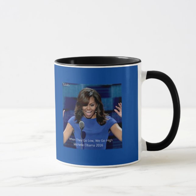 Caneca Michelle Obama Coletivo "Vamos Alto" (Direita)